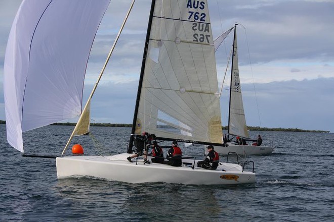 Finish - Australian Melges 24 Championships 2010 © TWal